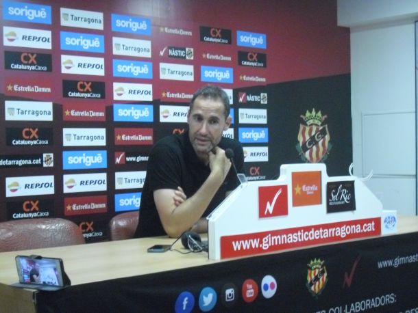 Vicente Moreno: "Tiene mucho mérito el esfuerzo que han hecho los jugadores"
