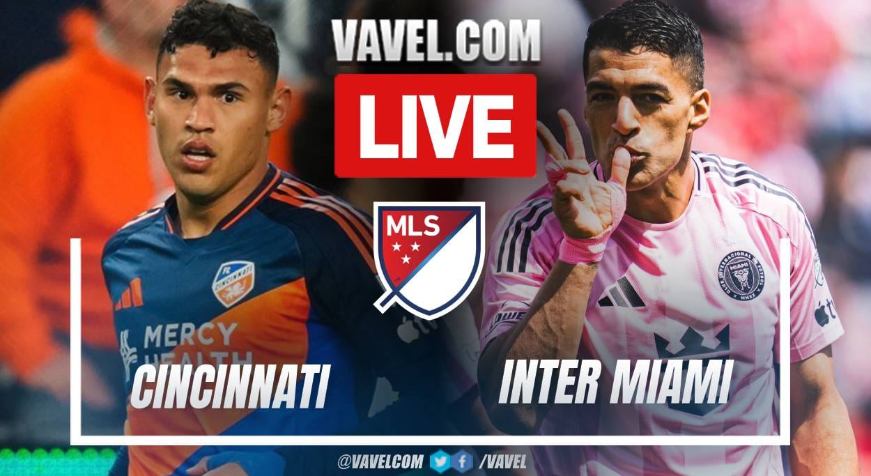 Cincinnati vs Inter Miami LIVE Score Updates: The match is tie (2-2)