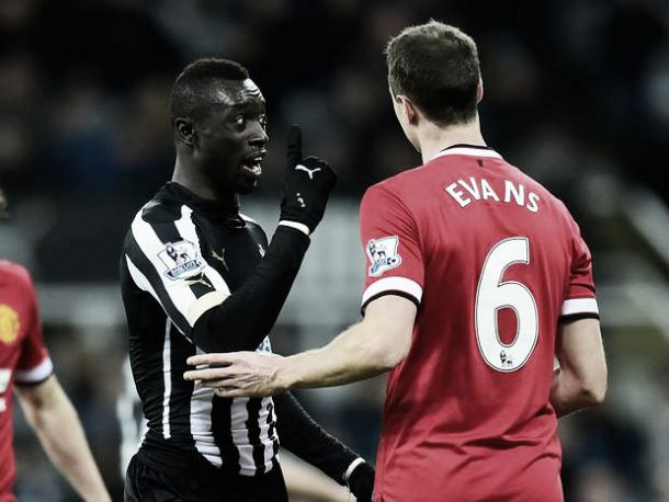 Jonny Evans and Papiss Cisse charged by the FA after spitting incident in mid-week clash