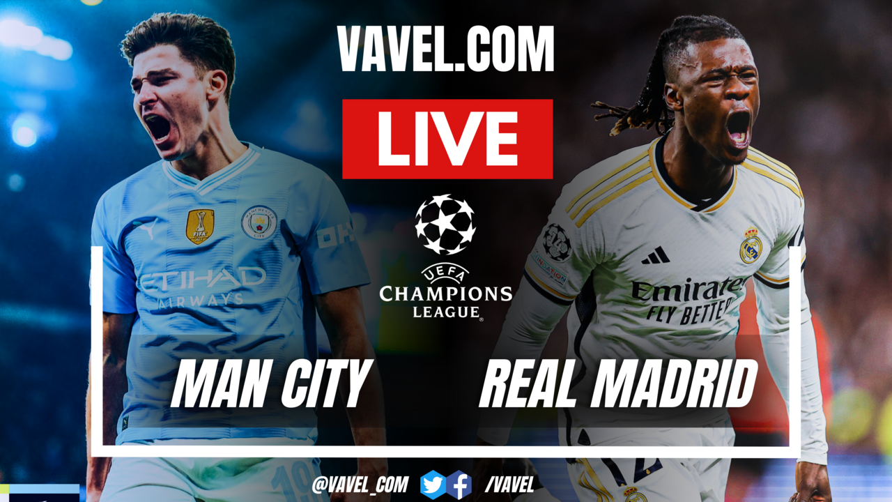 Goals and Summary: Manchester City (4)-(4) (3-4) Real Madrid in 2023-24 UEFA Champions League