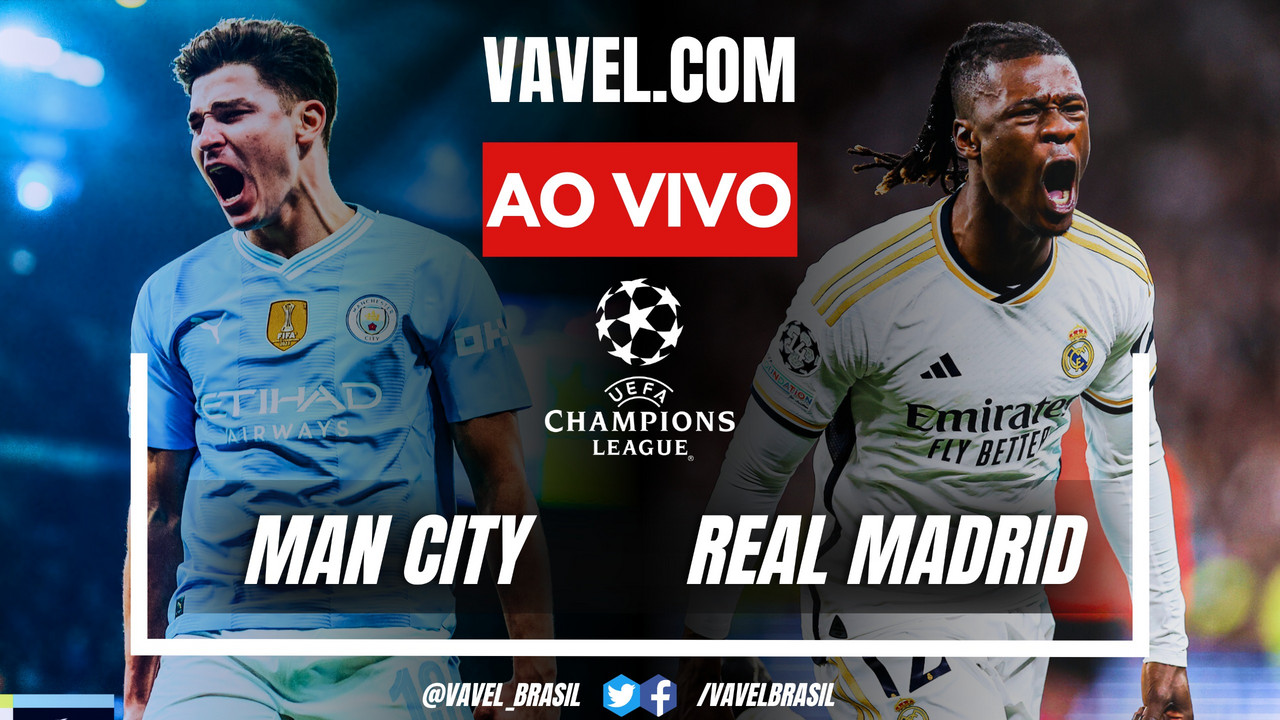Gols e melhores momentos para Manchester City (3) 1x1 (4) Real Madrid pela Champions League