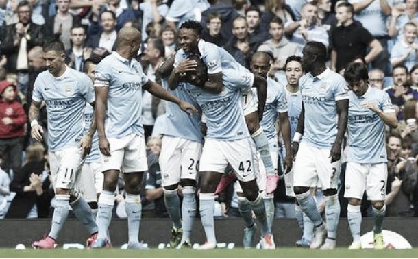 Manchester City 2-0 Watford: Sterling and Fernandinho star as sky Blues win again