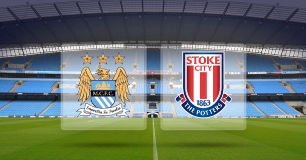 Manchester City - Stoke City Live of EPL 2014
