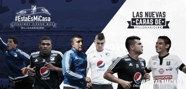 Millonarios anunció sus seis novedades para la Liga Águila 2015-II