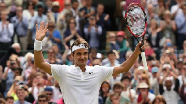 Wimbledon 2015, Roger Federer in semifinale