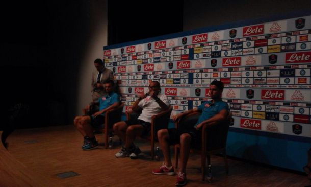 Sarri, Maggio e Jorginho: "Daremo sempre il massimo"