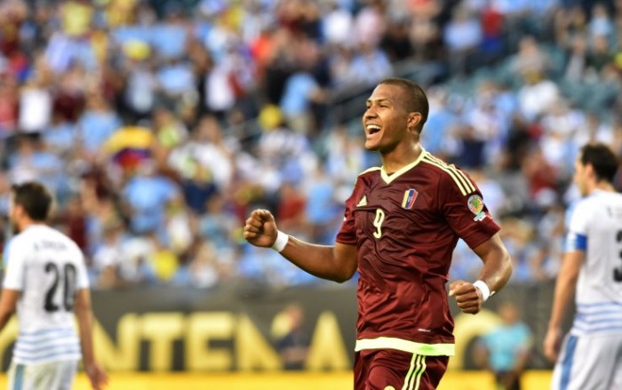 Copa America Centenario - Rondon elimina l'Uruguay e fa volare il Venezuela ai quarti (1-0)