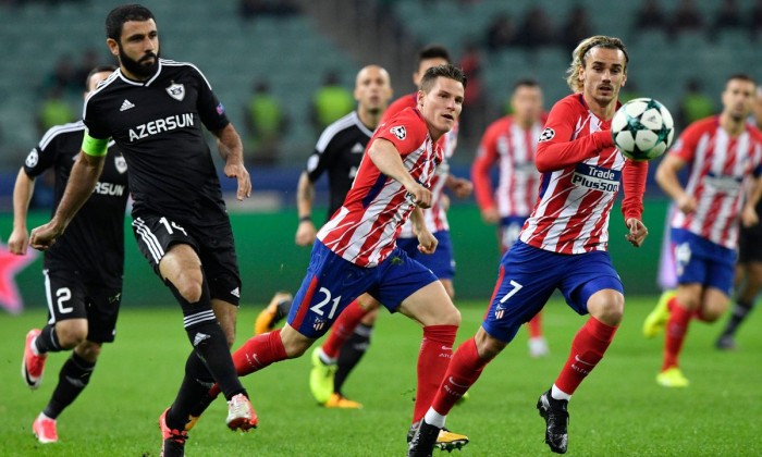 Champions League - Eroico Qarabag, resiste in dieci e pareggia con l'Atletico (0-0)