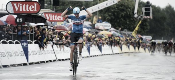 Tour de France 2014 : Navardauskas sous un déluge