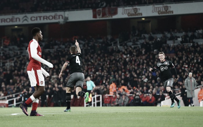 El Southampton asalta el Emirates y elimina al Arsenal de la EFL Cup