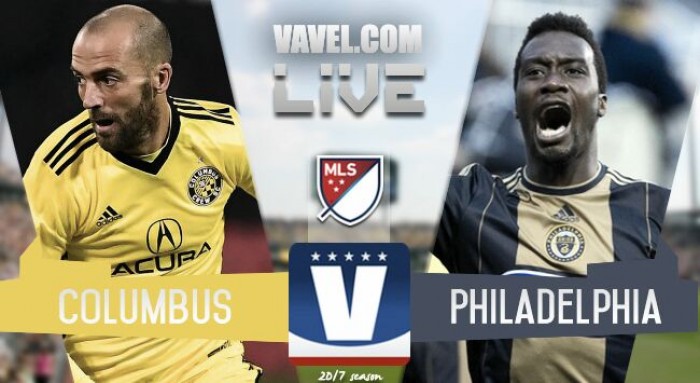 Columbus Crew SC vs Philadelphia Union Live Stream Score Commentary in MLS (1-0)