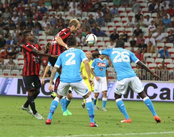Nizza - Napoli 3-2, prima sconfitta per gli azzurri