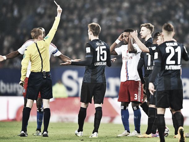 Hamburger SV 0-1 Hertha Berlin: Hosts suffer crippling defeat after Cleber sees red