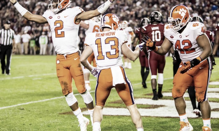 Clemson Tigers take top spot in the College Football Playoff Rankings heading into conference championship games