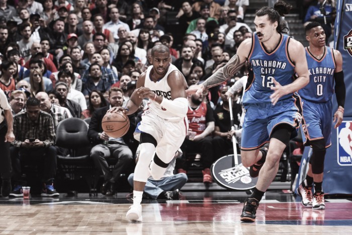 Nba, clamoroso harakiri dei Thunder contro i Clippers (103-98) Nba, clamoroso harakiri dei Thunder contro i Clippers (103-98)
