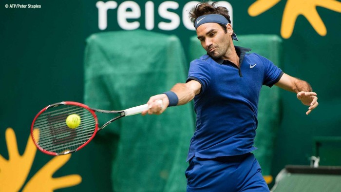 ATP Halle - Federer doma Goffin, Zverev in semifinale. Forfait Kohlschreiber, sorride Thiem