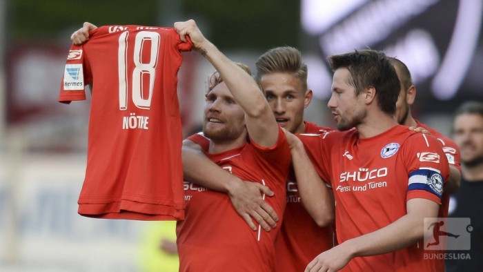 SV Sandhausen 1-3 Arminia Bielefeld: Voglsammer lifts Bielefeld out of bottom three
