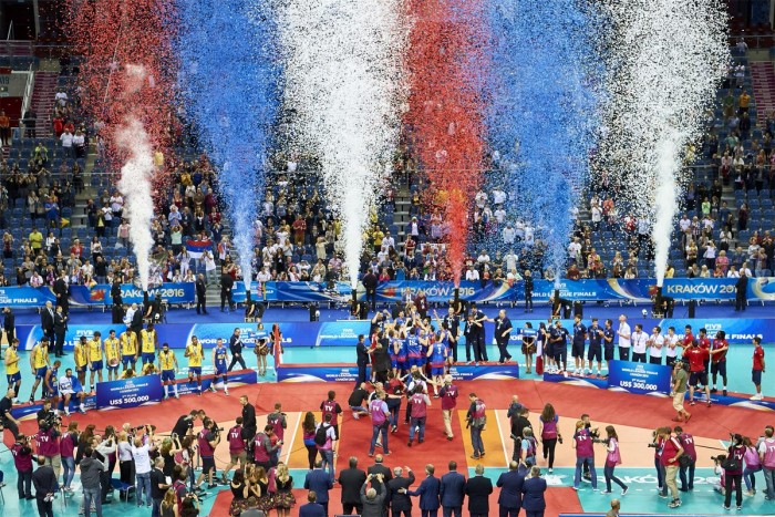 VolleyM, Final Six World League: la Serbia batte 3-0 il Brasile e vince la World League; la Francia batte una brutta Italia e si classifica terza