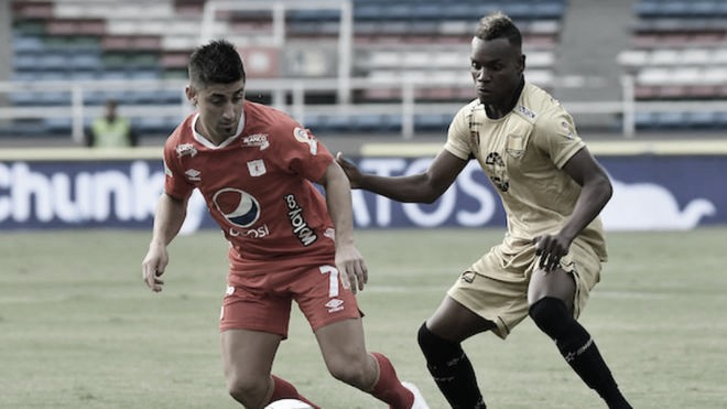 Datos del empate de América 1-1 ante Rionegro Datos del empate de América 1-1 ante Rionegro
