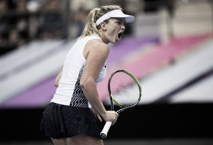 Fed Cup: Coco Vandeweghe regains the lead for the USA with straight-sets win over Aryna Sabalenka