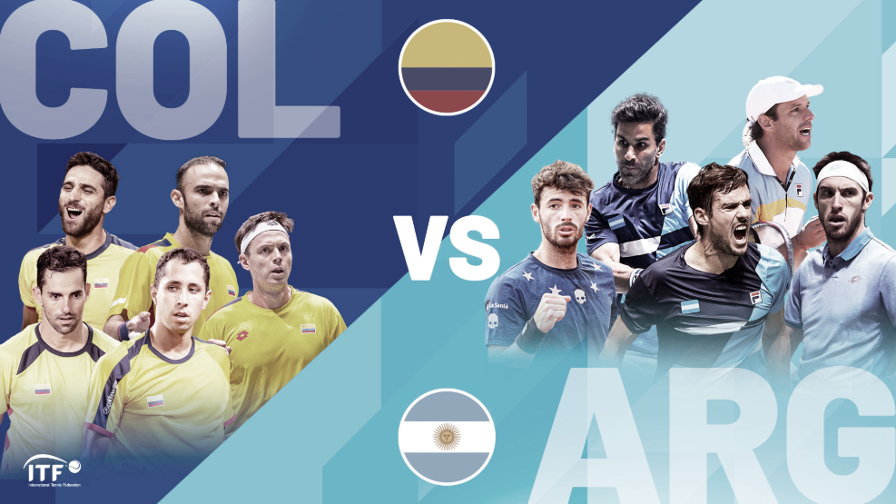 Historiales de los enfrentamientos entre colombianos y argentinos por Copa Davis