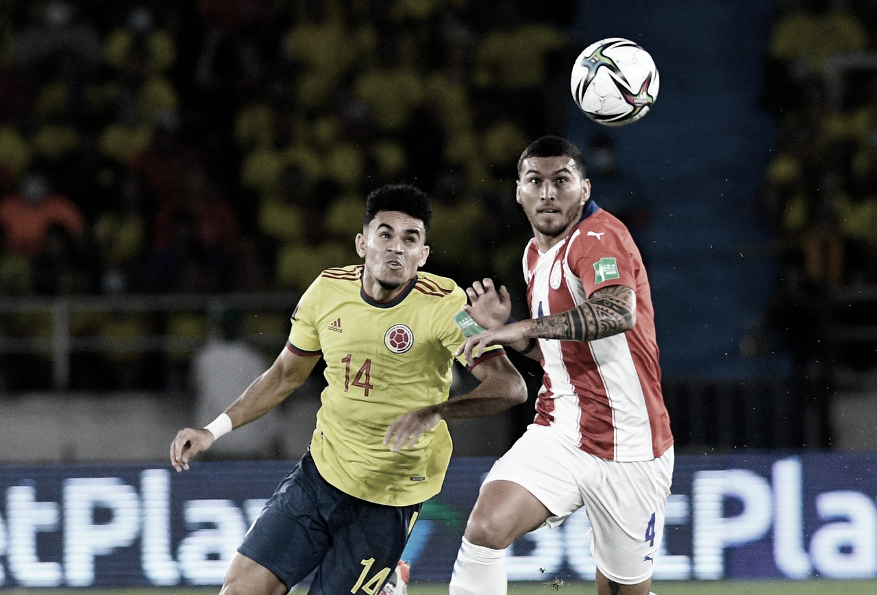 Colombia mantiene un historial negativo ante Paraguay por eliminatorias