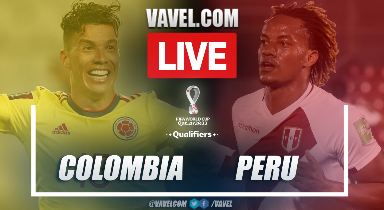 Highlights and goal: Colombia 0-1 Peru in 2022 World Cup Qualifiers