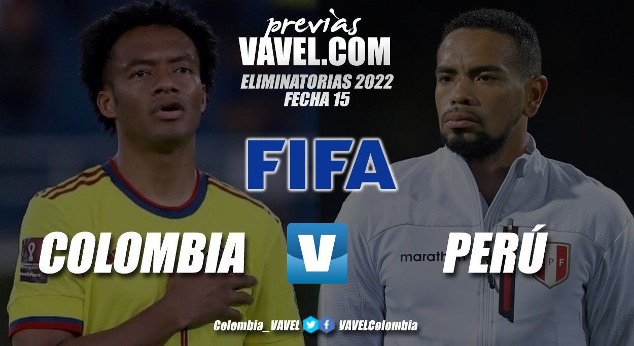 Previa Colombia vs Perú: duelo por mantenerse en la zona de clasificación