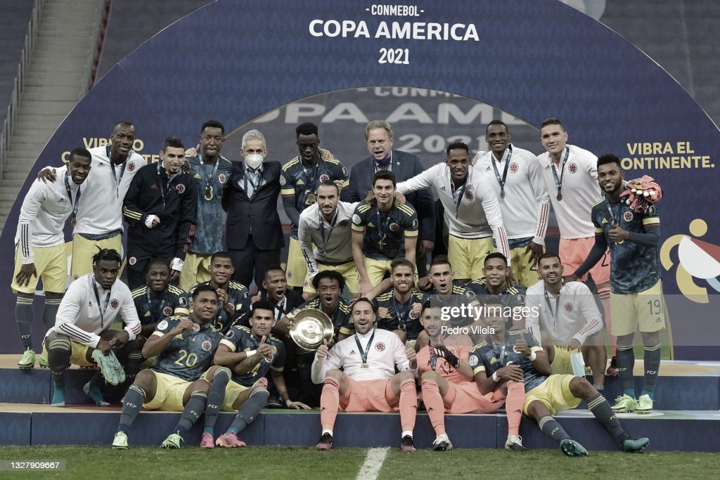 Colombia se quedó con
el tercer puesto