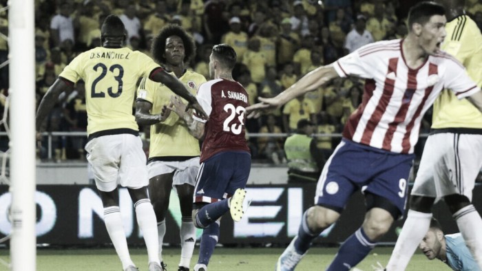 Qualificazioni Russia 2018 - Il Paraguay sbanca la Colombia e rimane più vivo che mai (1-2)