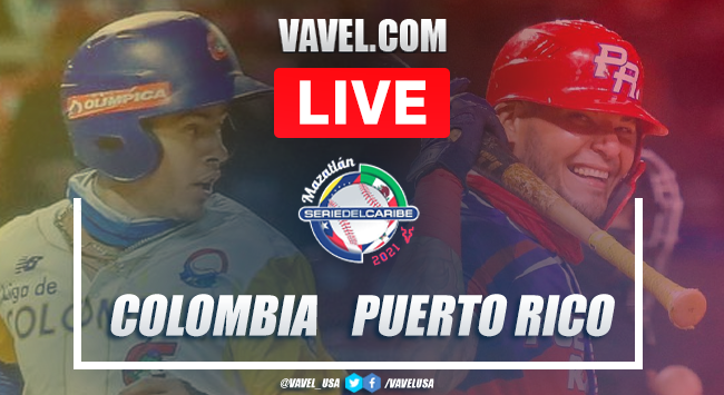 Resumen y carreras: Colombia 1-2 Puerto Rico en Serie del Caribe 2021