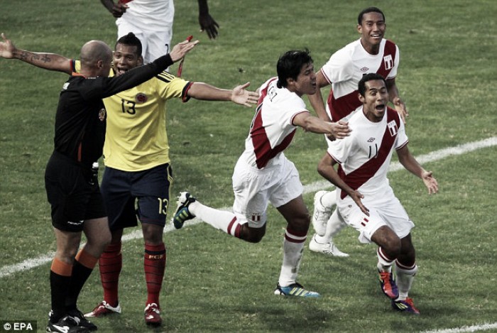 Perú es la 'bestia negra' de Colombia en la Copa América