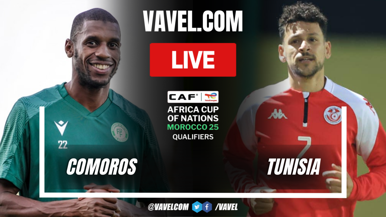 Highlights and Goals of Comoros 1-1 Tunisia in 2025 Africa Cup of