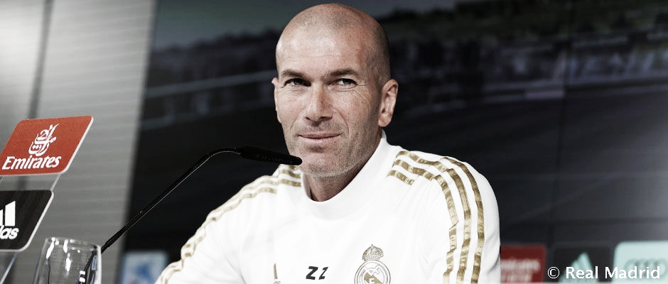 Zidane: "A nosotros lo que
nos interesa es lo que pasa en el campo"