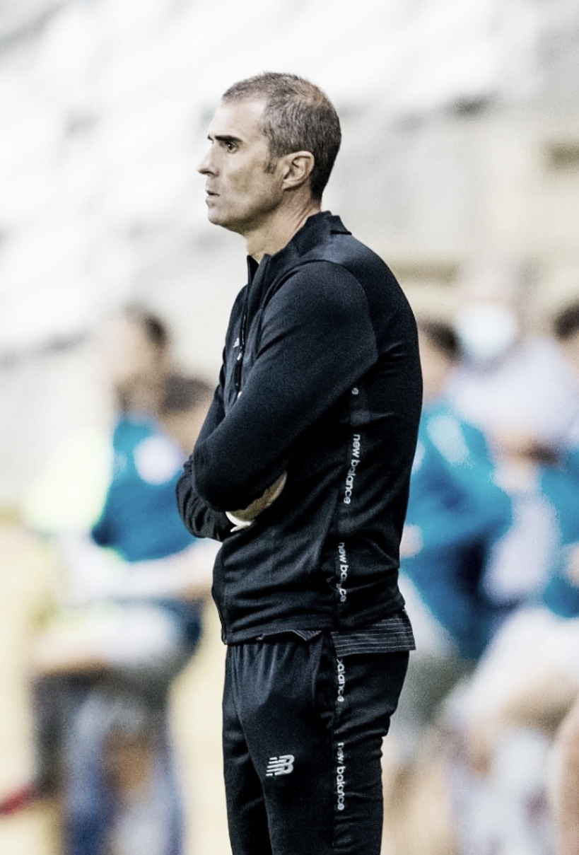 Gaizka Garitano: "No nos vamos contentos" Gaizka Garitano: "No nos vamos contentos"