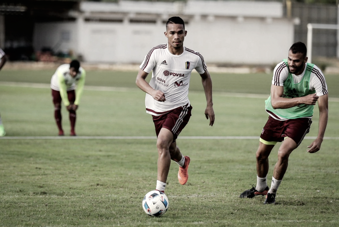 La Vinotinto inició su concentración en el CNAR La Vinotinto inició su concentración en el CNAR