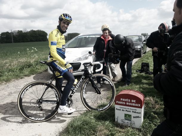 Contador: "Los tramos de pavés más decisivos serán los primeros"