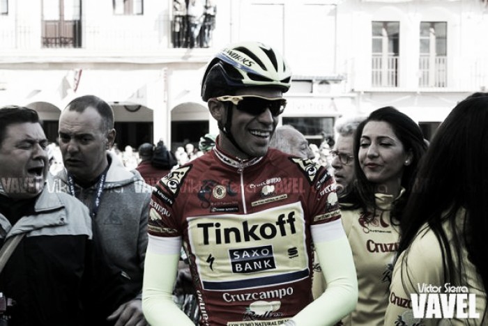 Alberto Contador: "Tengo heridas superficiales en todo el lado izquierdo"