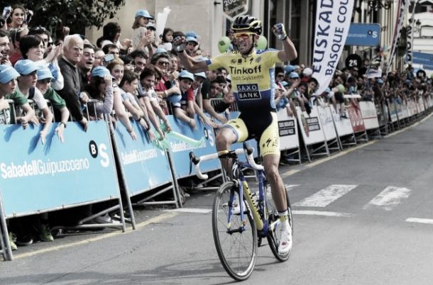 Valverde ataca, Contador remata en la Vuelta al País Vasco Valverde ataca, Contador remata en la Vuelta al País Vasco