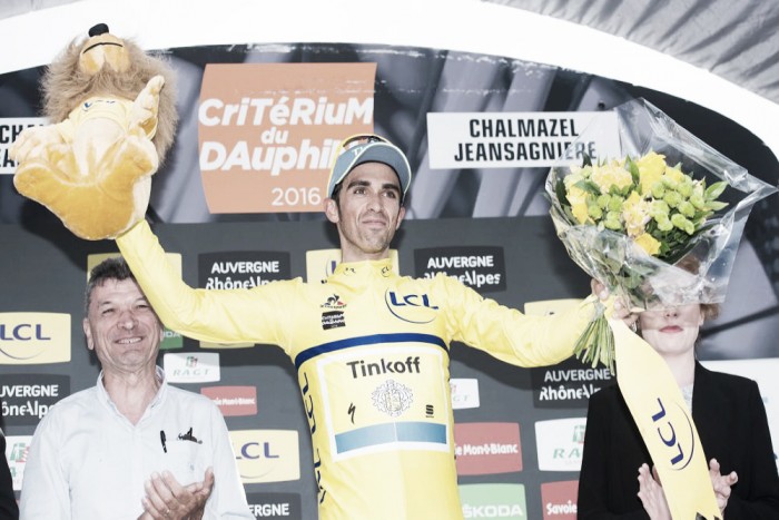 Alberto Contador: "Me falta todavía ritmo de carrera, para eso estamos aquí"