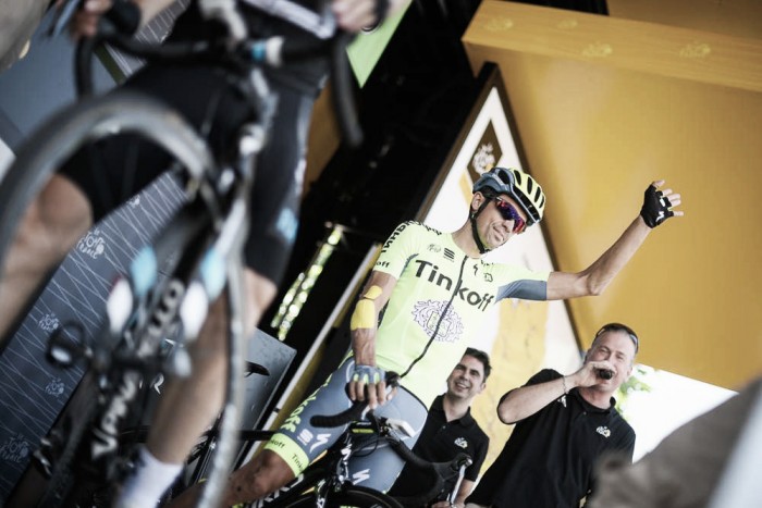 Alberto Contador: "En el Col d'Aspin he sido muy conservador"