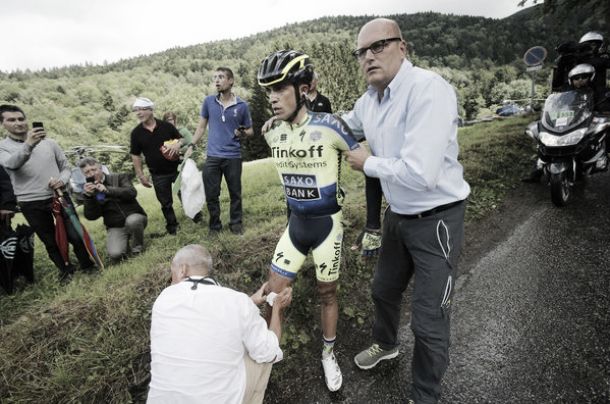 El abandono de Contador, un vuelco a la carrera