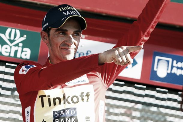 Alberto Contador: "Estoy de rojo y pensando claramente en ganar"
