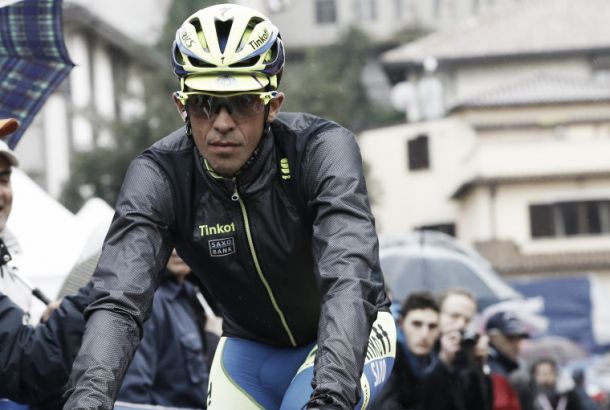 Alberto Contador: "En las próximas etapas vamos a probar"