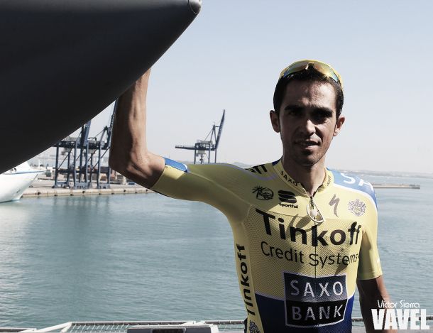 Alberto Contador: "Había que estar atentos al final"