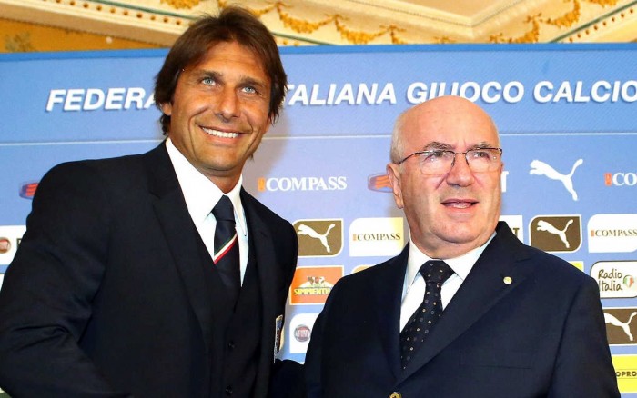 Tavecchio ufficializza l'addio di Conte. Il CT: "Ora la testa è solo all'Europeo"