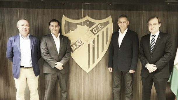 Málaga CF y SUR firman un convenio para desarrollar proyectos en la ciudad