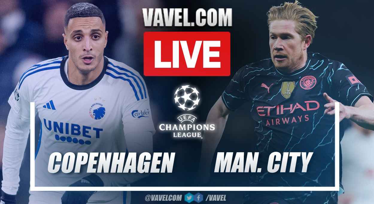 Goles y Resumen del FC Copenhague 1-3 Manchester City en la UEFA Champions League