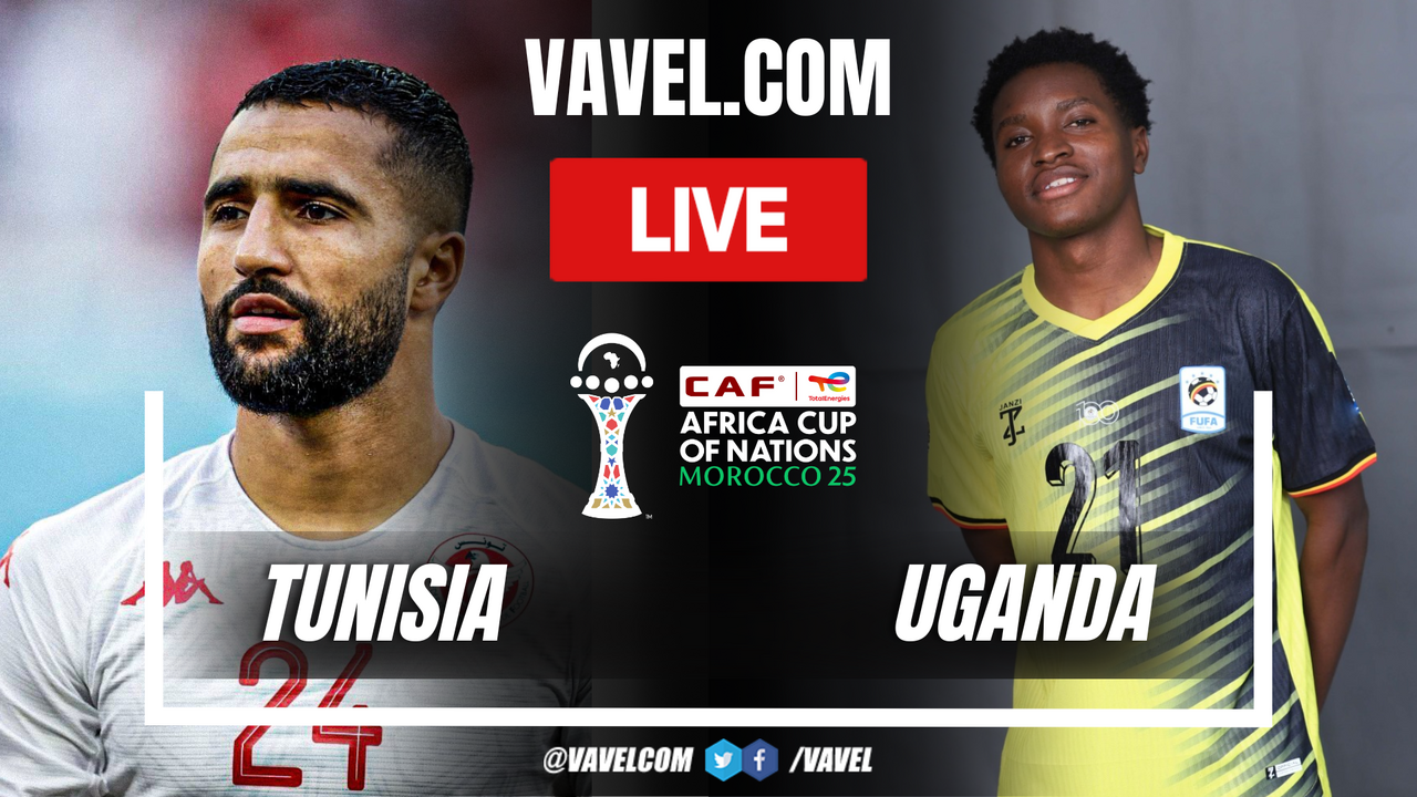 Tunisia vs Uganda LIVE Score Updates in 2025 Africa Cup of Nations Match