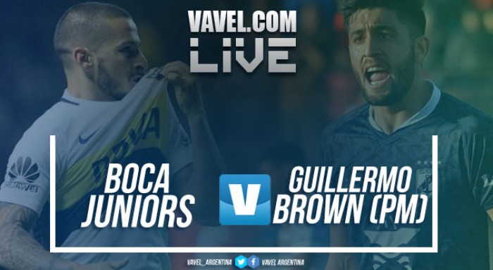 Resumen y gol Boca Juniors vs Brown de Puerto Madryn por Copa Argentina 2017 (1-0)